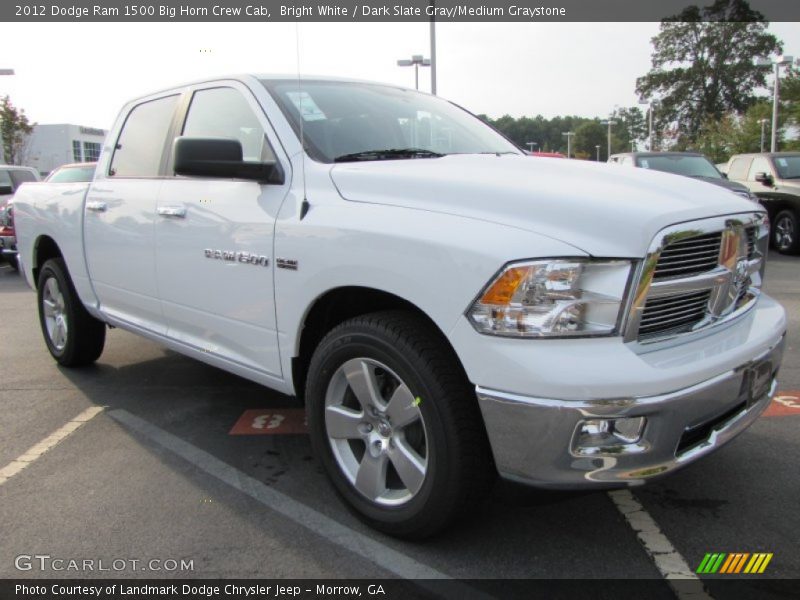  2012 Ram 1500 Big Horn Crew Cab Bright White