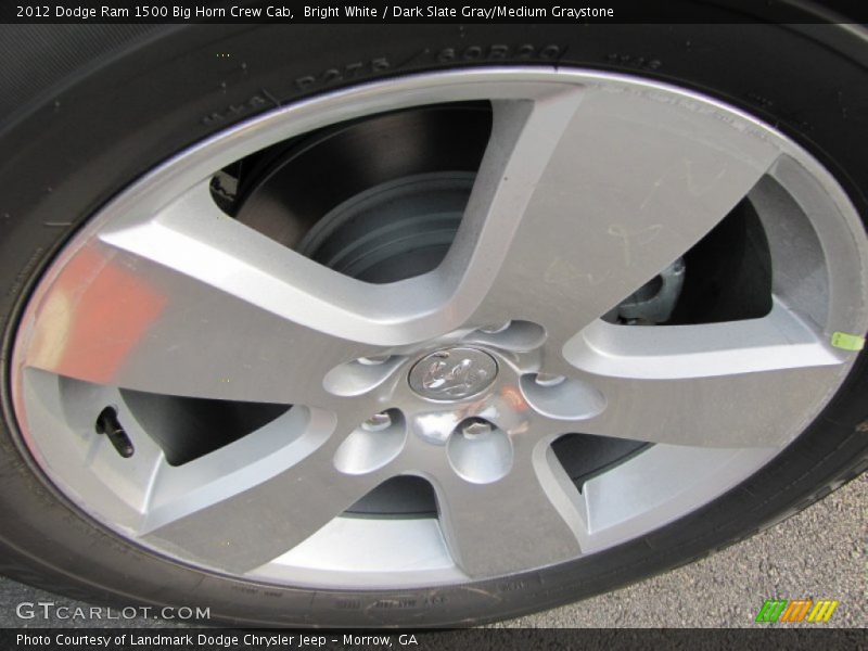  2012 Ram 1500 Big Horn Crew Cab Wheel