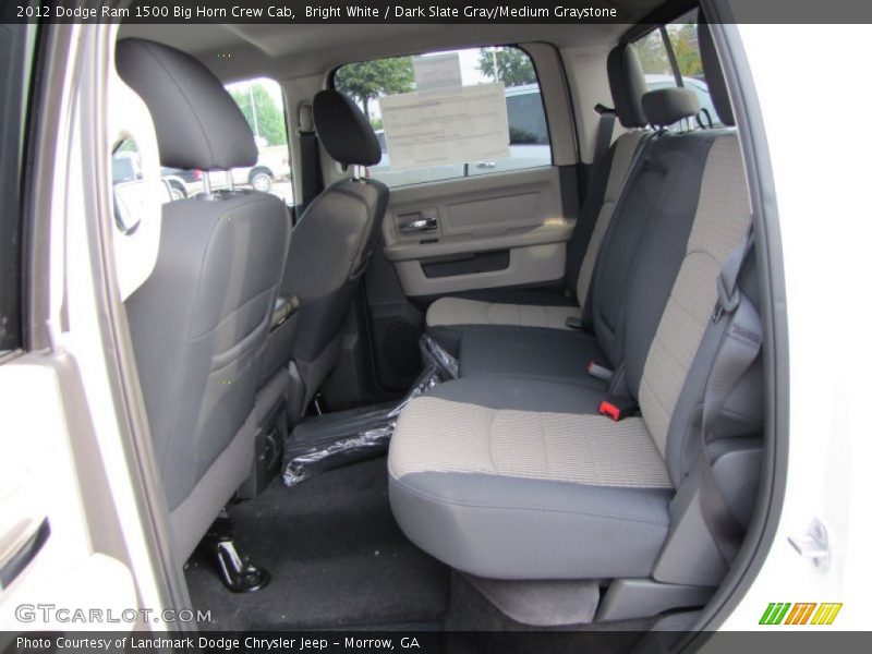  2012 Ram 1500 Big Horn Crew Cab Dark Slate Gray/Medium Graystone Interior