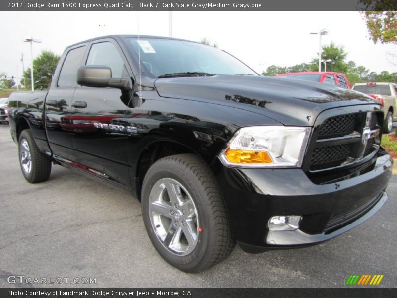  2012 Ram 1500 Express Quad Cab Black