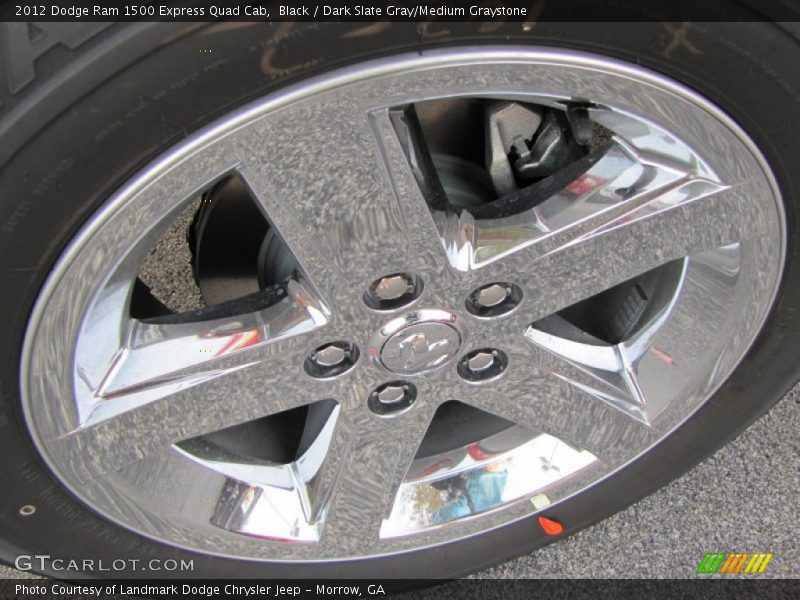 Black / Dark Slate Gray/Medium Graystone 2012 Dodge Ram 1500 Express Quad Cab