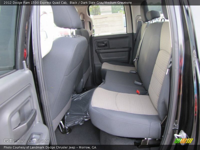 Black / Dark Slate Gray/Medium Graystone 2012 Dodge Ram 1500 Express Quad Cab