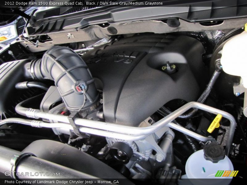 Black / Dark Slate Gray/Medium Graystone 2012 Dodge Ram 1500 Express Quad Cab