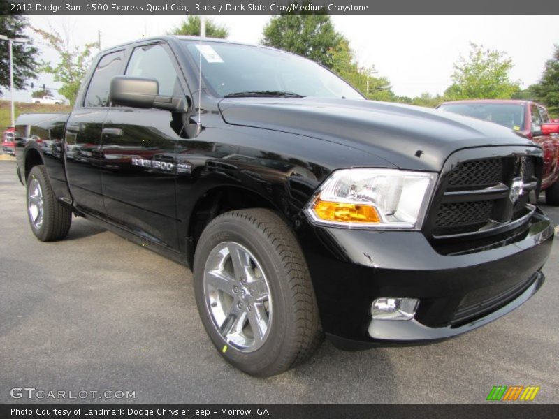  2012 Ram 1500 Express Quad Cab Black