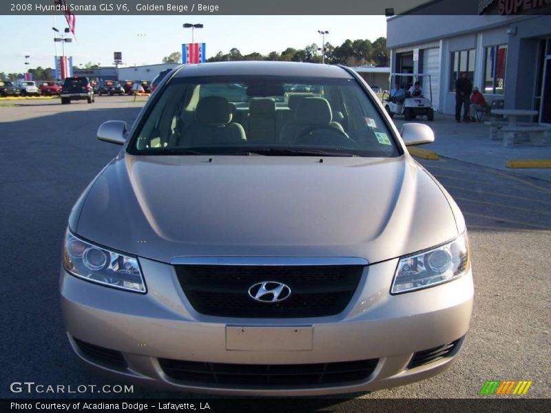 Golden Beige / Beige 2008 Hyundai Sonata GLS V6