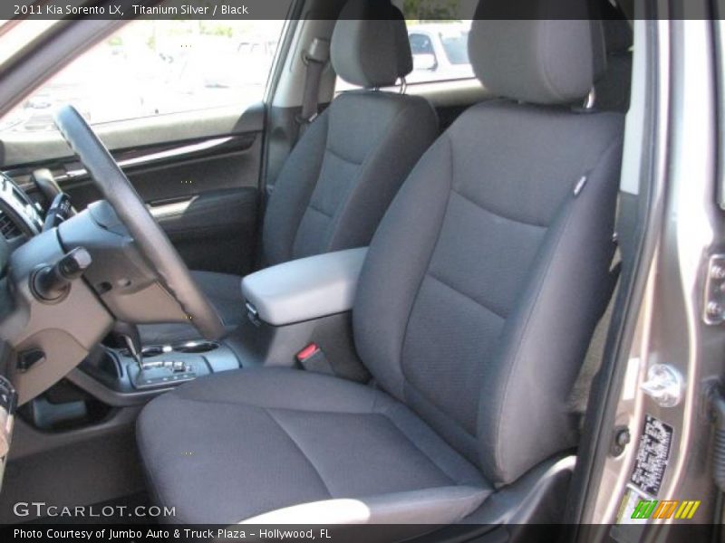 Titanium Silver / Black 2011 Kia Sorento LX