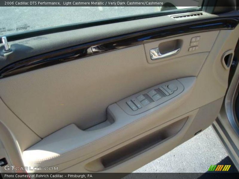 Light Cashmere Metallic / Very Dark Cashmere/Cashmere 2006 Cadillac DTS Performance