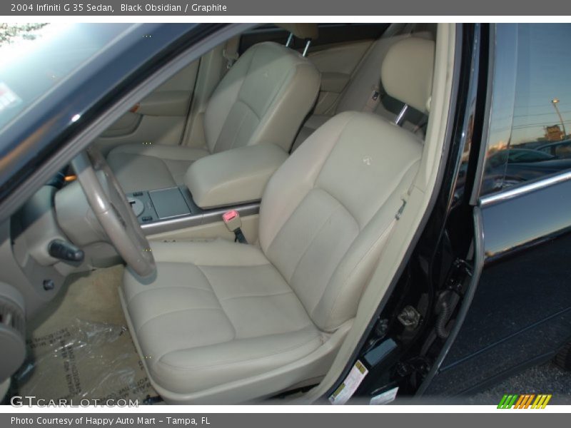 Black Obsidian / Graphite 2004 Infiniti G 35 Sedan