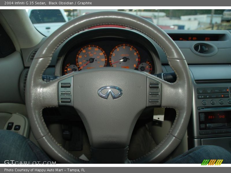 Black Obsidian / Graphite 2004 Infiniti G 35 Sedan