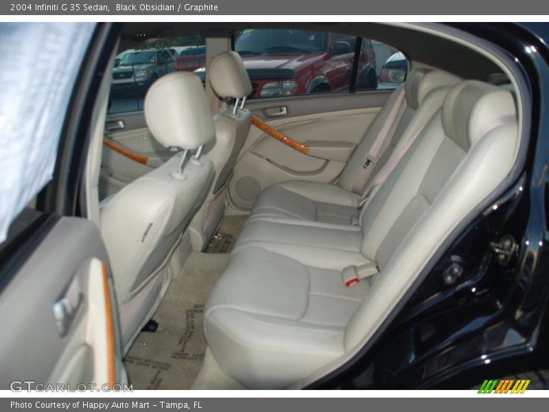 Black Obsidian / Graphite 2004 Infiniti G 35 Sedan