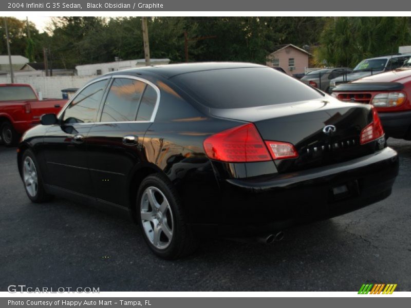 Black Obsidian / Graphite 2004 Infiniti G 35 Sedan