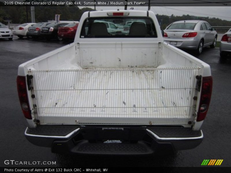 Summit White / Medium Dark Pewter 2005 Chevrolet Colorado LS Regular Cab 4x4