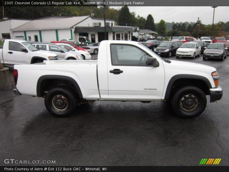 Summit White / Medium Dark Pewter 2005 Chevrolet Colorado LS Regular Cab 4x4