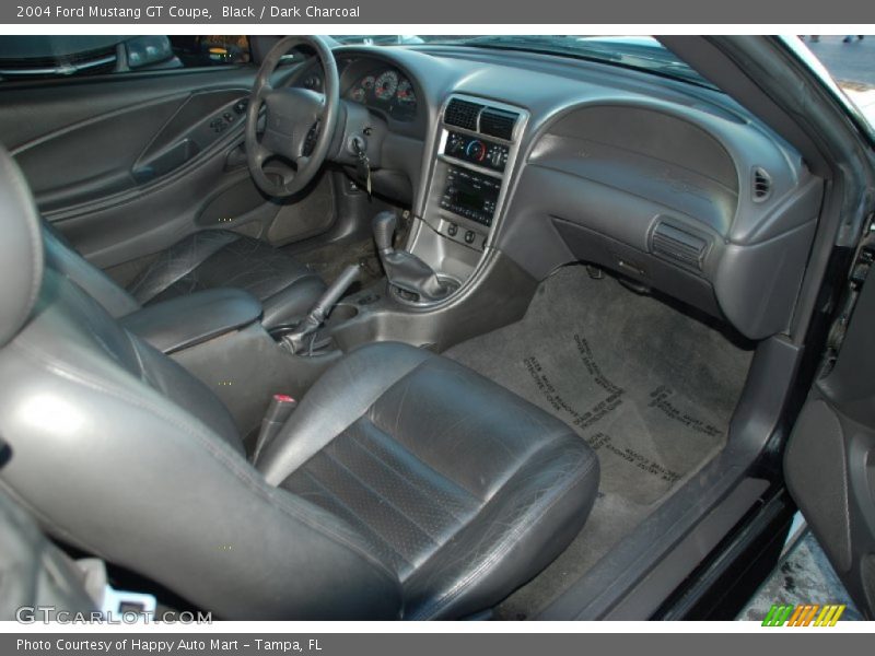 Black / Dark Charcoal 2004 Ford Mustang GT Coupe