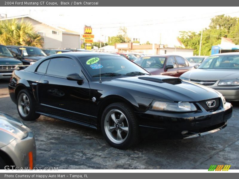 Black / Dark Charcoal 2004 Ford Mustang GT Coupe