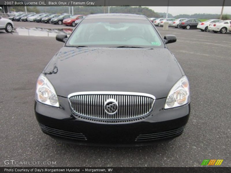 Black Onyx / Titanium Gray 2007 Buick Lucerne CXL