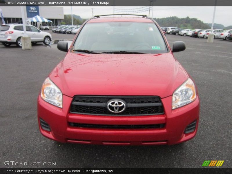 Barcelona Red Metallic / Sand Beige 2009 Toyota RAV4 4WD