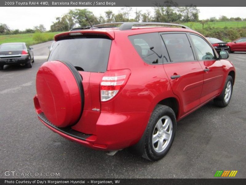 Barcelona Red Metallic / Sand Beige 2009 Toyota RAV4 4WD