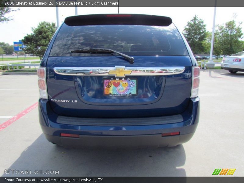 Navy Blue Metallic / Light Cashmere 2008 Chevrolet Equinox LS