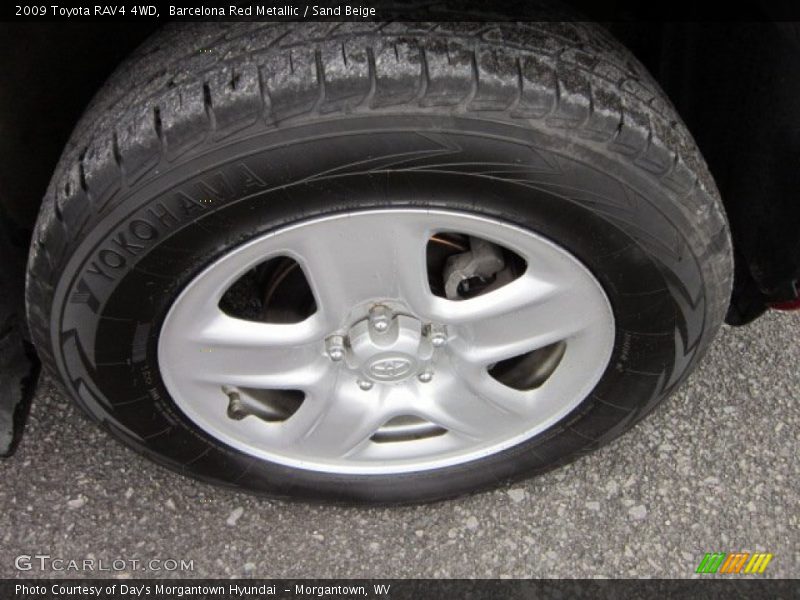 Barcelona Red Metallic / Sand Beige 2009 Toyota RAV4 4WD
