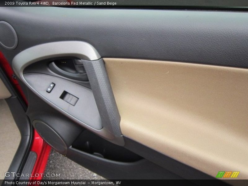 Barcelona Red Metallic / Sand Beige 2009 Toyota RAV4 4WD