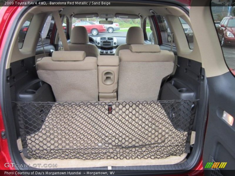 Barcelona Red Metallic / Sand Beige 2009 Toyota RAV4 4WD
