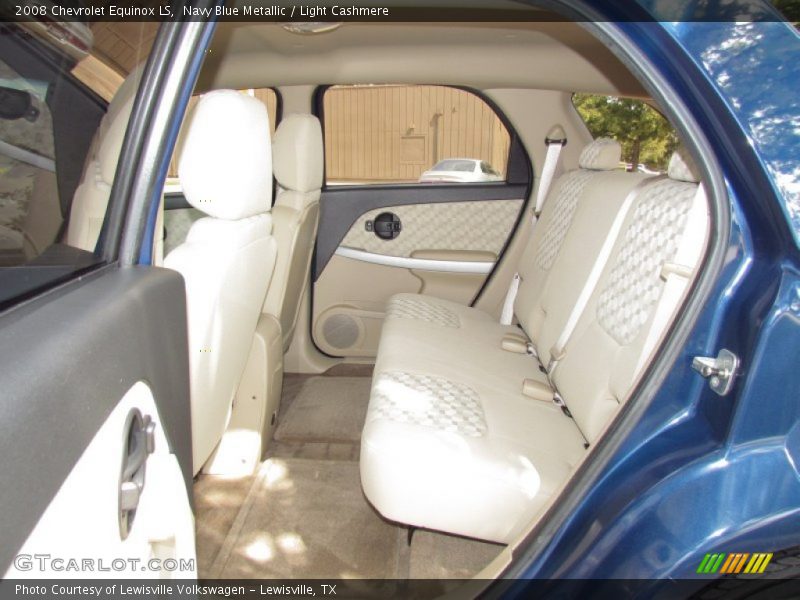 Navy Blue Metallic / Light Cashmere 2008 Chevrolet Equinox LS