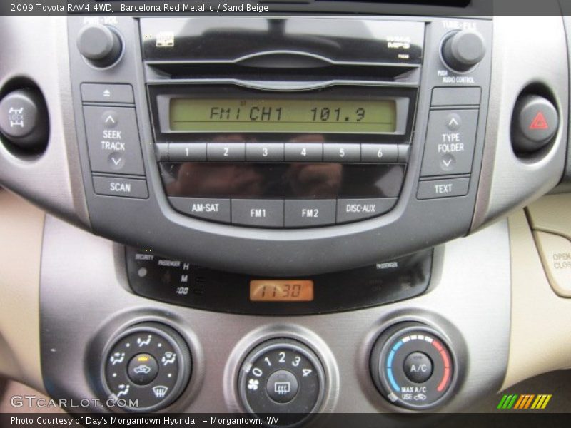 Barcelona Red Metallic / Sand Beige 2009 Toyota RAV4 4WD