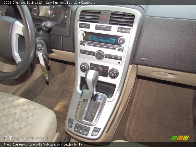 Navy Blue Metallic / Light Cashmere 2008 Chevrolet Equinox LS