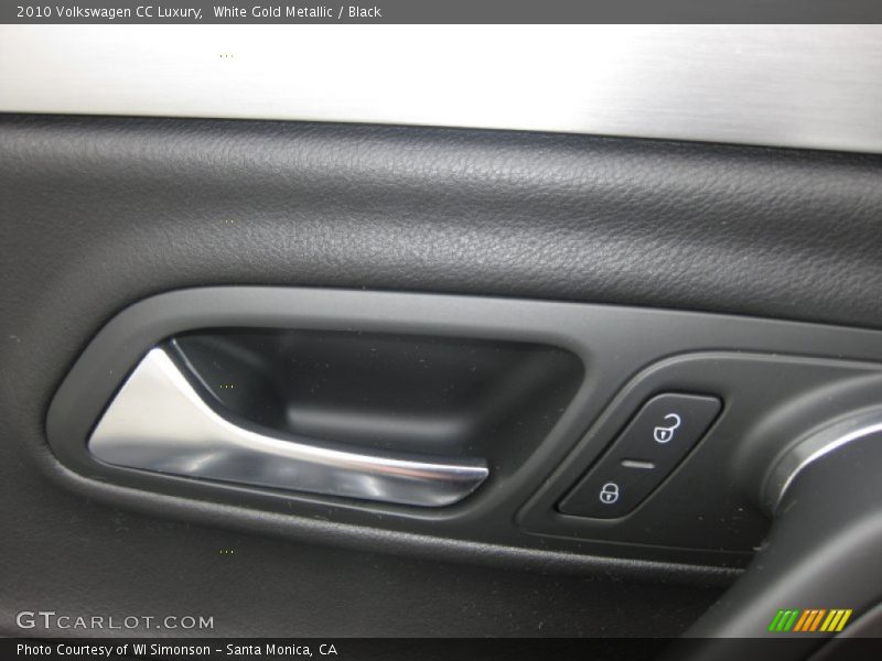 White Gold Metallic / Black 2010 Volkswagen CC Luxury