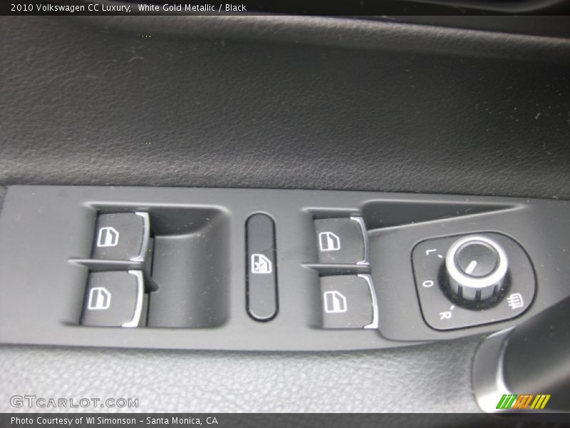 White Gold Metallic / Black 2010 Volkswagen CC Luxury