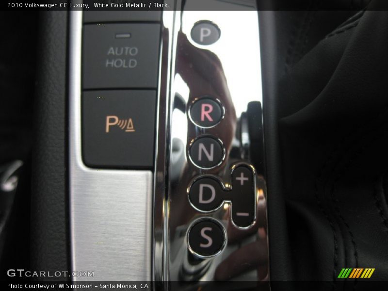 White Gold Metallic / Black 2010 Volkswagen CC Luxury