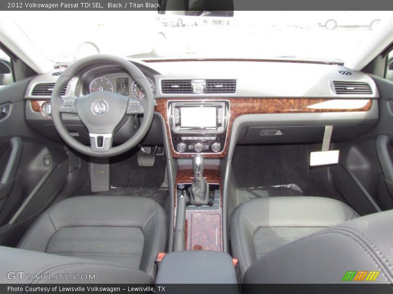 Dashboard of 2012 Passat TDI SEL