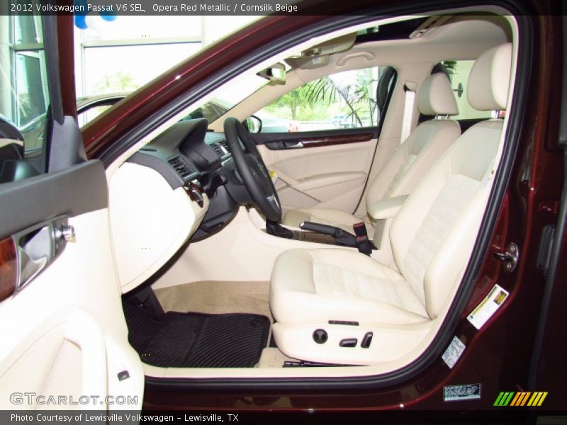 Opera Red Metallic / Cornsilk Beige 2012 Volkswagen Passat V6 SEL