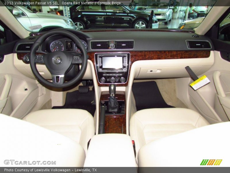Opera Red Metallic / Cornsilk Beige 2012 Volkswagen Passat V6 SEL