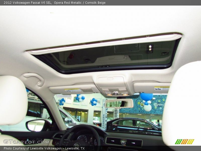 Opera Red Metallic / Cornsilk Beige 2012 Volkswagen Passat V6 SEL