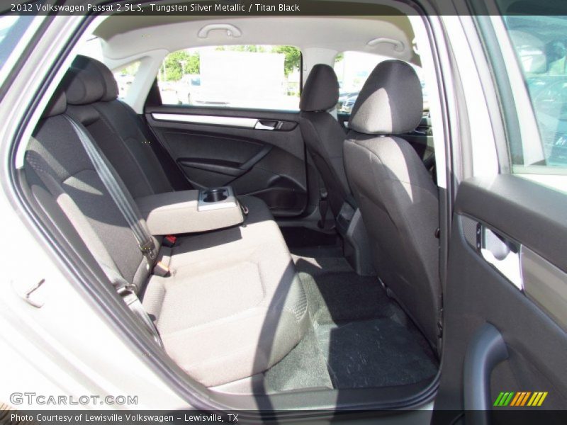Tungsten Silver Metallic / Titan Black 2012 Volkswagen Passat 2.5L S