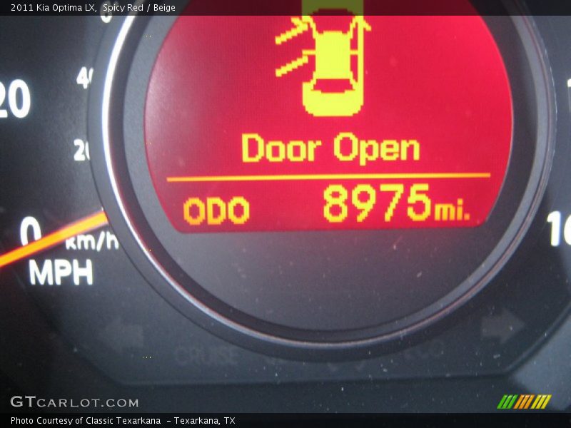 Spicy Red / Beige 2011 Kia Optima LX