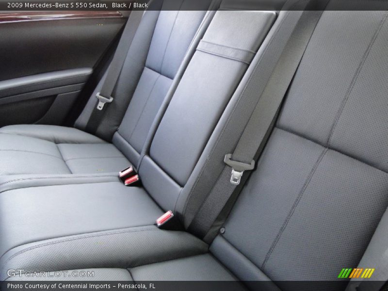 Black / Black 2009 Mercedes-Benz S 550 Sedan
