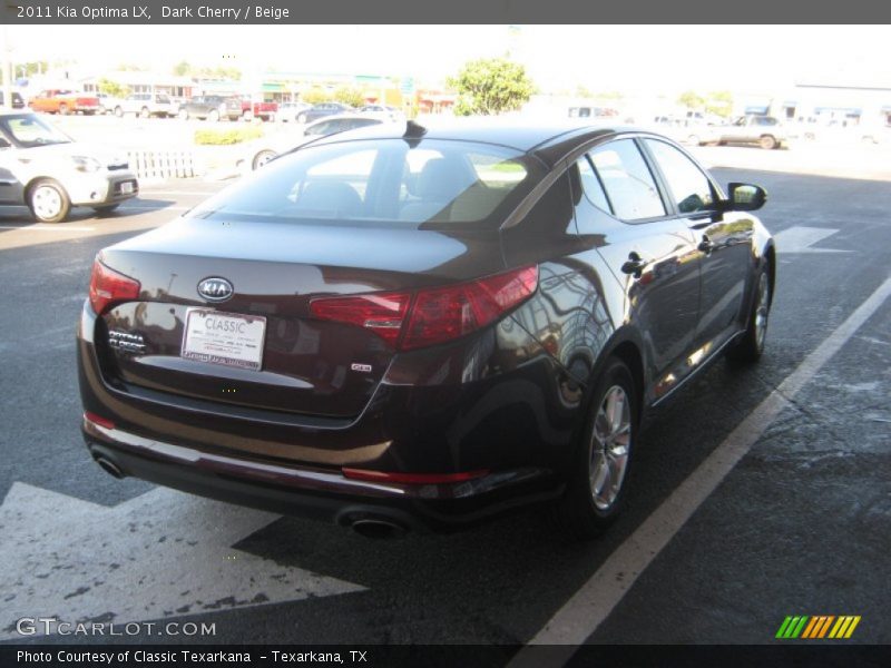 Dark Cherry / Beige 2011 Kia Optima LX