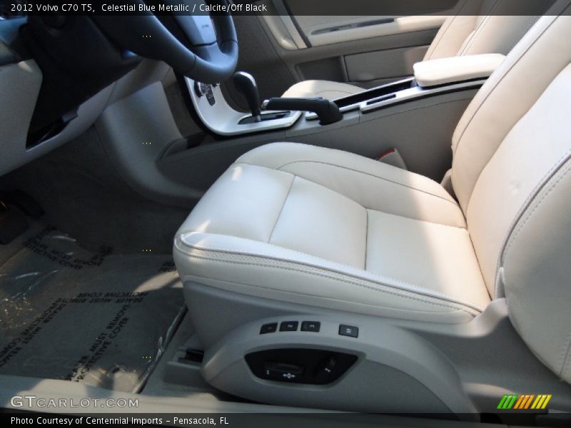 Celestial Blue Metallic / Calcite/Off Black 2012 Volvo C70 T5