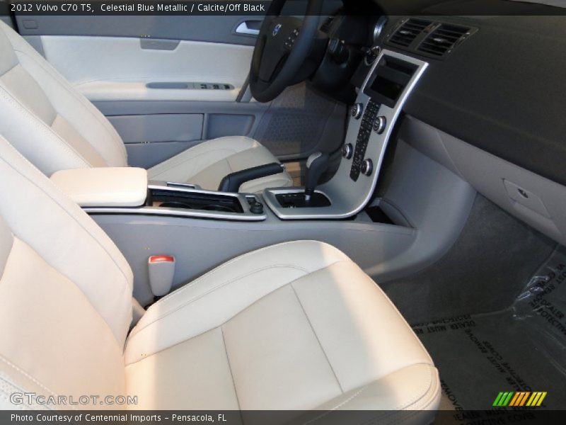 Celestial Blue Metallic / Calcite/Off Black 2012 Volvo C70 T5