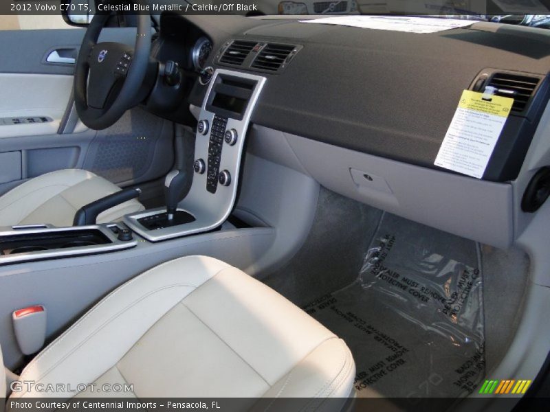 Celestial Blue Metallic / Calcite/Off Black 2012 Volvo C70 T5