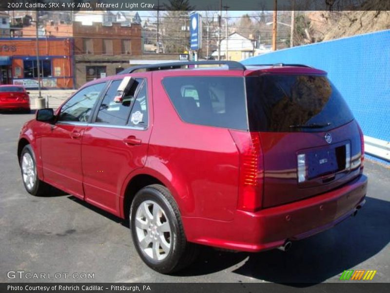 Infrared / Light Gray 2007 Cadillac SRX 4 V6 AWD