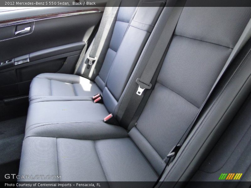 Black / Black 2012 Mercedes-Benz S 550 Sedan