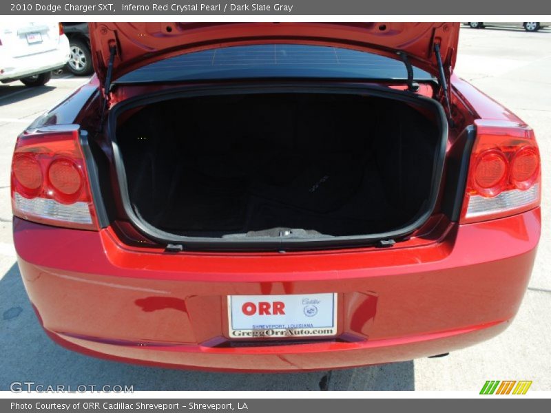 Inferno Red Crystal Pearl / Dark Slate Gray 2010 Dodge Charger SXT