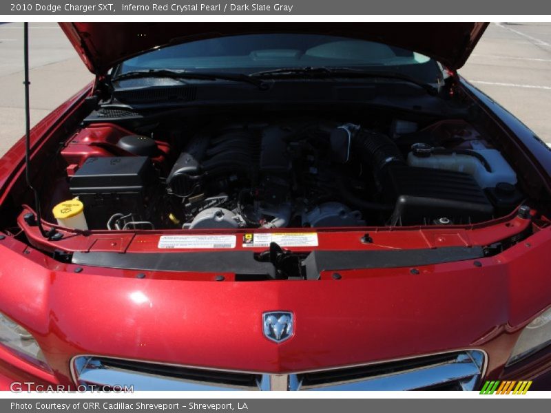 Inferno Red Crystal Pearl / Dark Slate Gray 2010 Dodge Charger SXT