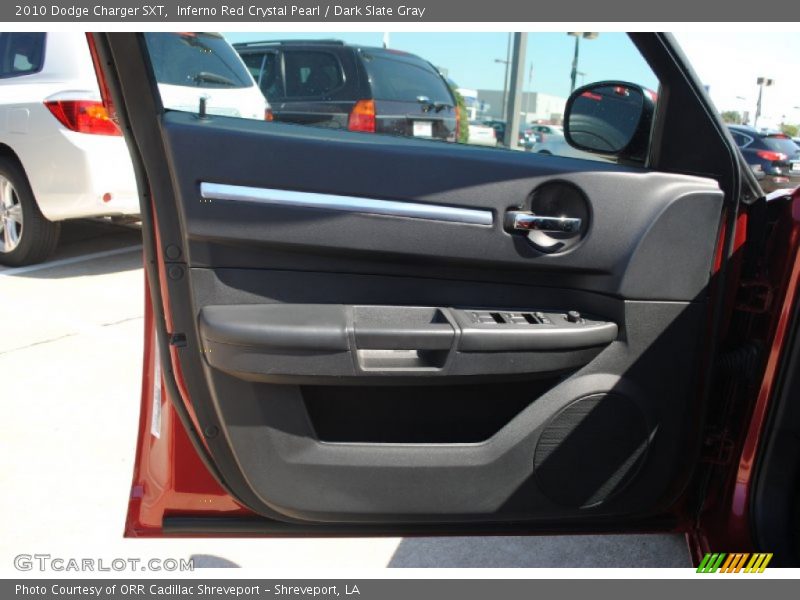 Inferno Red Crystal Pearl / Dark Slate Gray 2010 Dodge Charger SXT