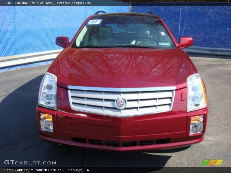 Infrared / Light Gray 2007 Cadillac SRX 4 V6 AWD
