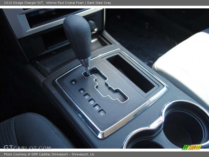 Inferno Red Crystal Pearl / Dark Slate Gray 2010 Dodge Charger SXT